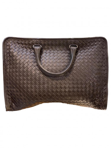 Brown Bottega Venetta work bag