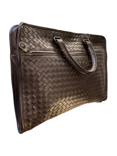 Brown Bottega Venetta work bag