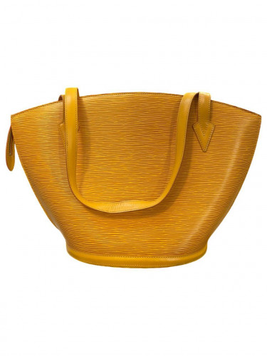 Louis Vuitton Yellow Epi Leather Handbag