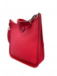 Mini Evelyne Hermes Pink Grained Leather