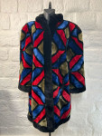 Christian Dior Multicolor Fur Coat