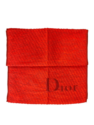 Red Dior Mohair Scarf