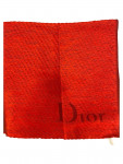 Red Dior Mohair Scarf