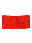 Red Dior Mohair Scarf