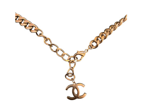 Chanel Silver Chain Belt