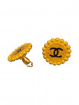 1994 Chanel Golden Double C Earrings