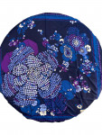 Christian Dior Silk Scarf with Floral Motifs