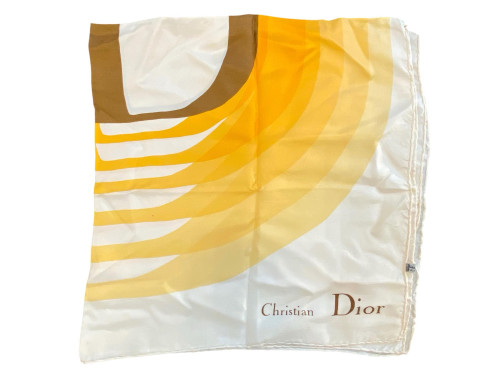 Christian Dior Multicolour Silk Scarf