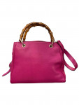 Pink leather Gucci handbag