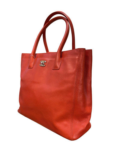 2012 Orange Leather Handbag