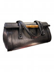 Gucci Bamboo Handbag in Black Leather