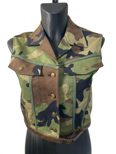 John Galliano x Christian Dior Military Gilet (SS 2001)