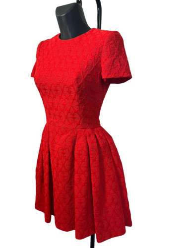 Alexander McQueen Orange Dress (2014)