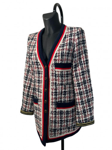 Gucci Tweed Long Jacket (2017)