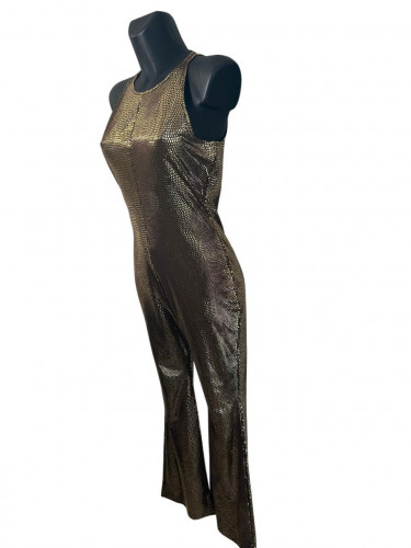 Mugler golden Jumpsuit (S)