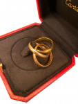 Cartier Trinity Ring in Rose, Yellow and White Gold