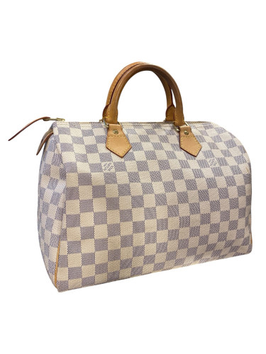2007 Louis Speedy Damier Azur Handbag