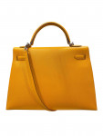 2012 Hermes Epsom Kelly II Sellier 32 Handbag