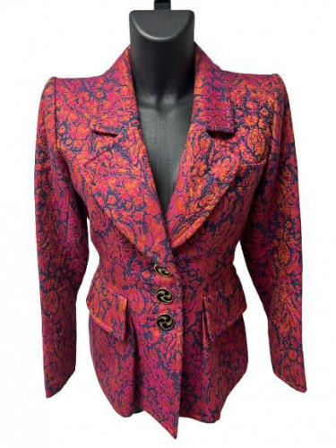 Yves Saint Laurent Floral Print Blazer (FW 1992)