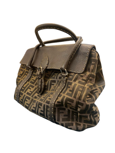 Large Fendi Monogram Canvas Bag