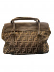 Large Fendi Monogram Canvas Bag