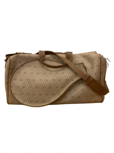 Christian Dior Sac Raquette in monogram beige