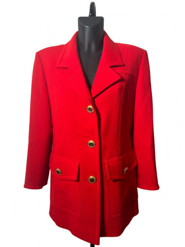 Givenchy Red Wool Jacket