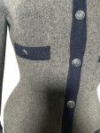 Chanel Grey Cachemire Cardigan