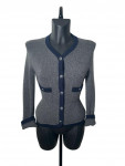 Chanel Grey Cachemire Cardigan