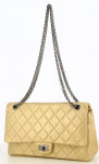 2012 Chanel Gold Reissue 2.55 Crossbody Bag