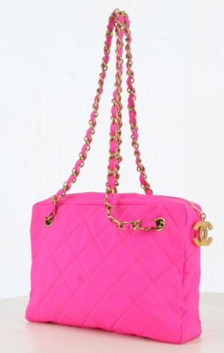 1991-1993 Chanel Pink Shoulder Bag