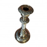 Pair of well worn Old Sheffield plate candle sticks
