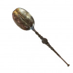 Nordic style silver tea spoons