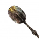 Nordic style silver tea spoons