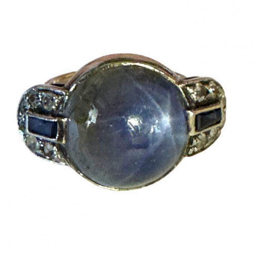 Art deco cocktail ring