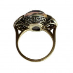 Art deco cocktail ring