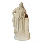 19th century Staffordshire Pottery flat back figure of Shakespeare