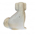 19th century Staffordshire Pottery flat back poodle