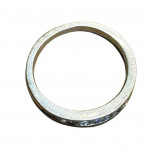 18ct white gold half eternity ring