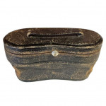 19th century leather cased mother of pearl opera glasses