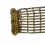 Pair of 18th century pinchbeck gold bracelets