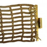 Pair of 18th century pinchbeck gold bracelets