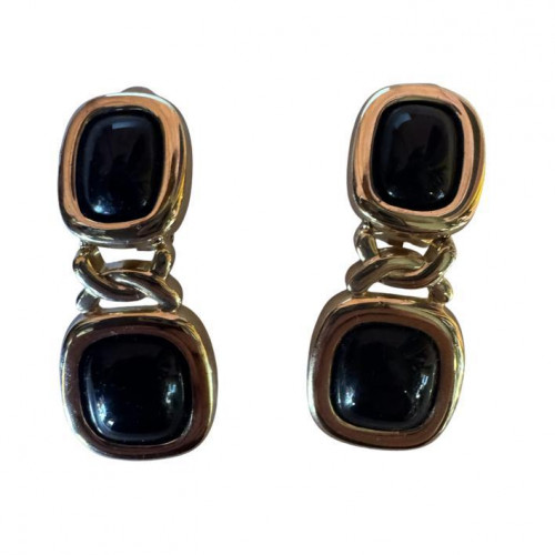Pair of Christian Dior ear clips