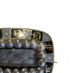 William IV gold memory brooch