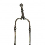 Early 18th century silver sugar tongs
