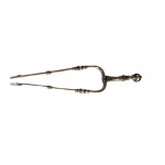 Early 18th century silver sugar tongs
