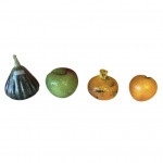 Collection of Gozo hand blown fruit