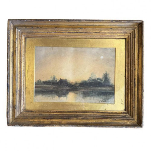 Andrew Nicholl RHA water colour landscape