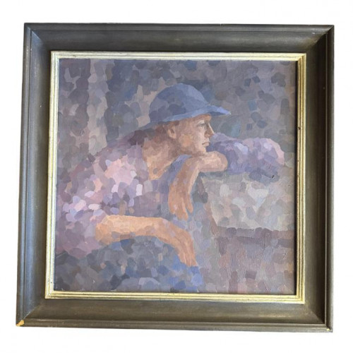 Gabrielle Moore oil on board