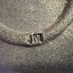 Mid-century studio pottery plate